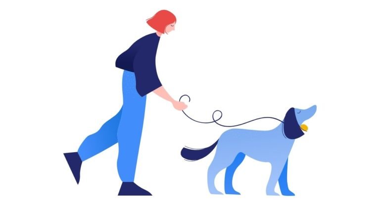 dog walking